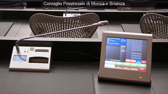 Console di Presidenza - Monza