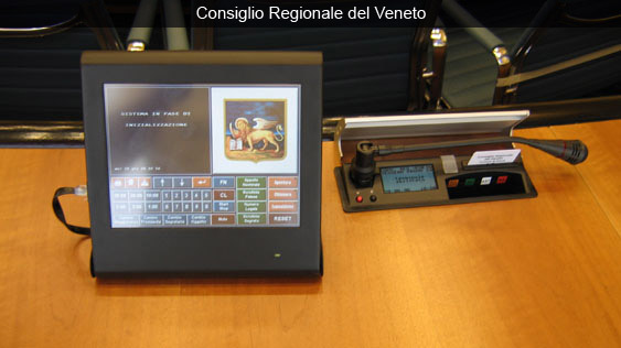 Console di Presidenza - Veneto
